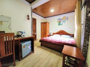 Letto o letti in una camera di Bình Đào Hotel - Khách sạn ngay trung tâm giá rẻ