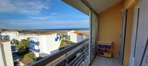 Balkón nebo terasa v ubytování Appartement MALYA avec vue mer sur ponton de Port Leucate
