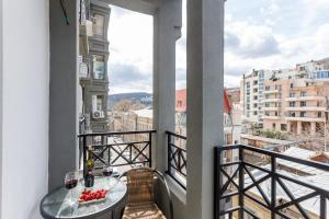 Pogled na planinu ili pogled na planinu iz apartmana