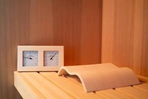 Letto o letti in una camera di Hotel Majorana