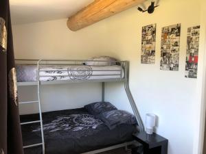 Postel nebo postele na pokoji v ubytování Maison de charme
