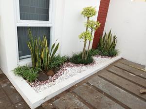 Zahrada ubytování Tirta Village Homestay