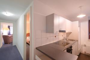 Kuchyň nebo kuchyňský kout v ubytování Hotel Hine Adon Fribourg + 37 fotografií