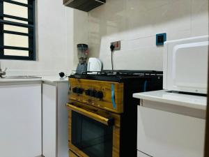 Kuchyň nebo kuchyňský kout v ubytování Mainspring Home and Suite Ltd