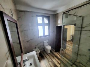 Ένα μπάνιο στο Villa stella