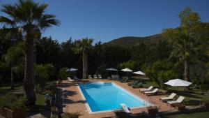 Basen w obiekcie Villa Tresino B&B lub w pobliżu