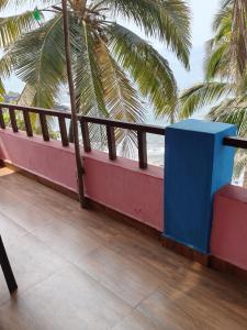 Balkón nebo terasa v ubytování Om Ganesh Guest House Cliffside
