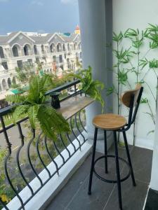 Balkón nebo terasa v ubytování Hải Anh Homestay 1