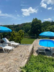 Πισίνα στο ή κοντά στο Guest house Velikovi