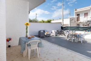 En balkon eller terrasse på Villa Heart Island Vista Mare