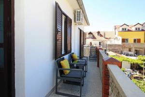 Balkón nebo terasa v ubytování Apartment Plese