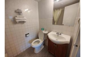 Koupelna v ubytování Motel Edgebrook Chicago North Shore By Oyo + 25 fotografií