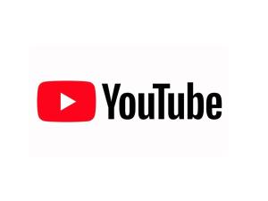 Un logotipo de YouTube rojo y negro sobre un fondo blanco. en INFINITY HOTEL -Higawa-, en Naha