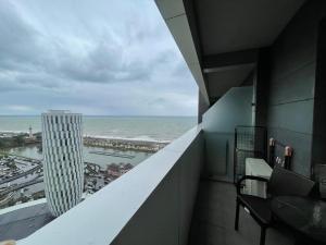 Nespecifikovaný výhled na moře nebo výhled na moře při pohledu z hotelu
