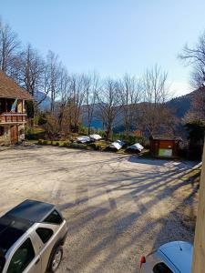 Nespecifikovaný výhled na hory nebo výhled na hory při pohledu z bed and breakfast