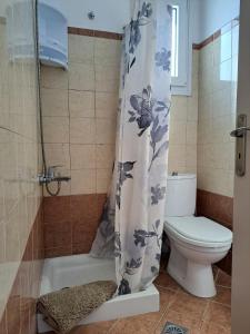 Koupelna v ubytování Guest House Alepou Leros