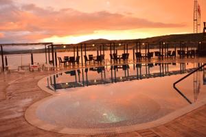 Naturlandskabet i nærheden af campingpladsen