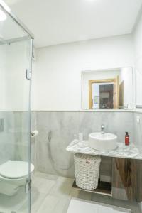 Koupelna v ubytování Résidence Eden - Maarif