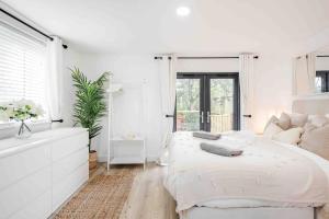 Postel nebo postele na pokoji v ubytování The Nook