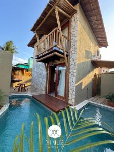 Bassein majutusasutuses Malie Bangalô - Beach Tênnis - Sauna - Praia de Tabuba, Alagoas või selle lähedal