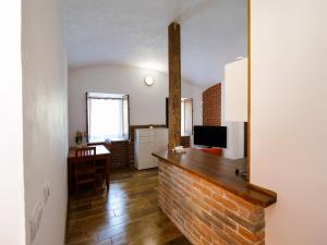 TV a/nebo společenská místnost v ubytování Apartmány 13 Přízemí 1