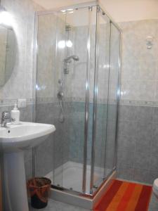 Koupelna v ubytování B&B Miroca