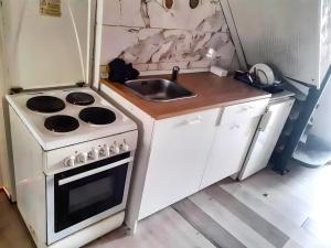 Kuchyň nebo kuchyňský kout v ubytování Belgrade Hostel Shambala + 24 fotografií