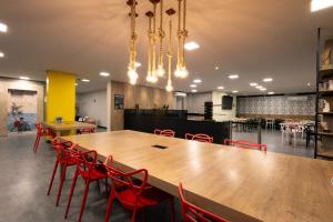 Restaurace v ubytování Hotel Cassino Tower Piracicaba by Nacional Inn