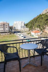 Balkón nebo terasa v ubytování Hotel Blu Mare