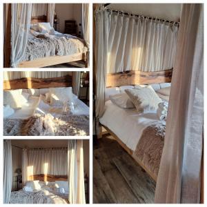 Postel nebo postele na pokoji v ubytování Agriturismo La Pina