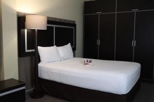 Postel nebo postele na pokoji v ubytování Rado Hotel - Santa María