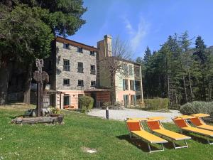 Vonkajšia záhrada v ubytovaní Il Bosco di Campo Marzano studios