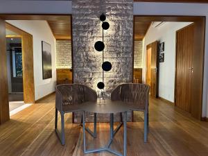 Uma área de estar em Eco Resort Hotel Villa São Romão