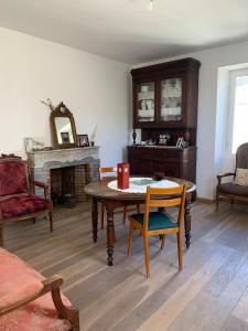 Χώρος καθιστικού στο Appartement Vezzani Centre Corse