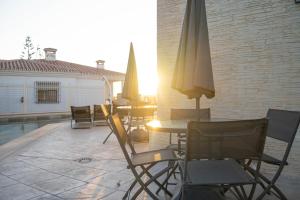 Ban công/sân hiên tại Villas Costa del Sol