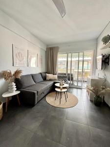 Khu vực ghế ngồi tại Beach apartment