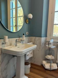 Ένα μπάνιο στο Suite Exclusive in Villa Buttafava