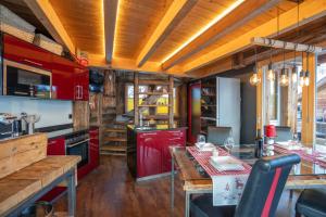 Cucina o angolo cottura di Chalet Schwalbennest