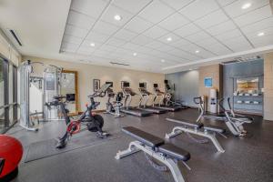 Fitness centrum a/nebo fitness zařízení v ubytování Home2 Suites Dallas-Frisco