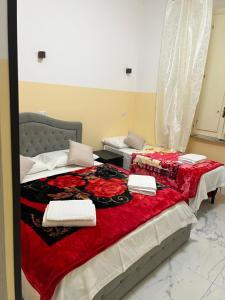 Postel nebo postele na pokoji v ubytování RATTAZZI ROMA CENTRo