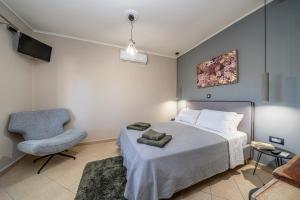 Postel nebo postele na pokoji v ubytování Casa Katrine