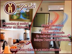 TV a/nebo společenská místnost v ubytování Hotel Yahalis