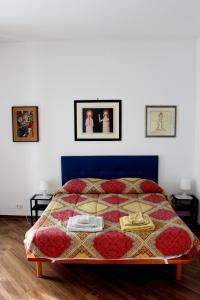 Un pat sau paturi într-o cameră la A Casa di Vale