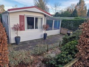 Κήπος έξω από το Chalet De Zilverberk Veluwe 4pers
