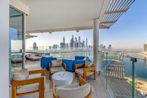 Istumisnurk majutusasutuses luxury penthouses see view at five
