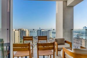 Istumisnurk majutusasutuses luxury penthouses see view at five