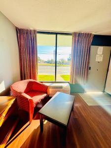 Posezení v ubytování Vip inn and suites