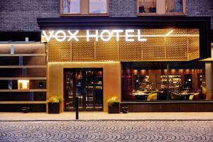 Certificat, premi, rètol o un altre document de Vox Hotel