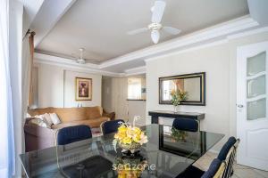 Χώρος καθιστικού στο Apto c/ 3QT 100m da praia central - BC - EDG401