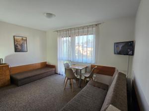 Χώρος καθιστικού στο Dom Wczasowy Olivia